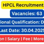 HPCL Recruitment 2025